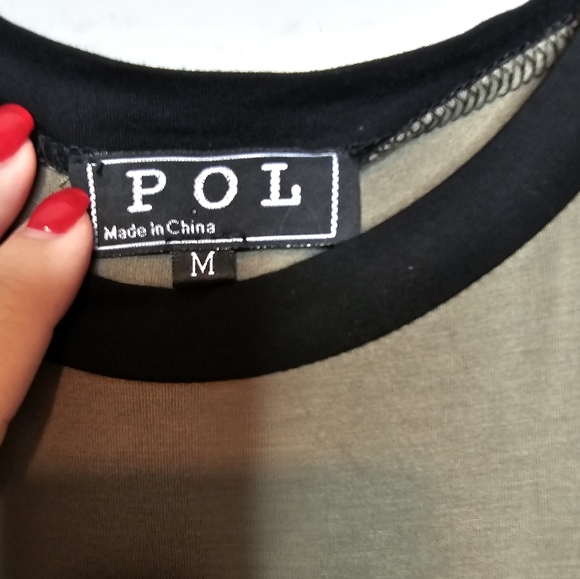 POL Olive Green Raw Edge Tank Top - Picture 7 of 13